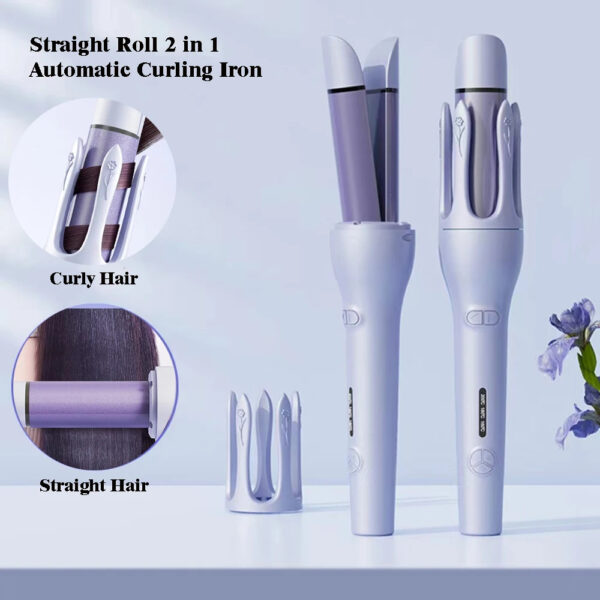 2-in-1 Curler & Straightener - Image 2