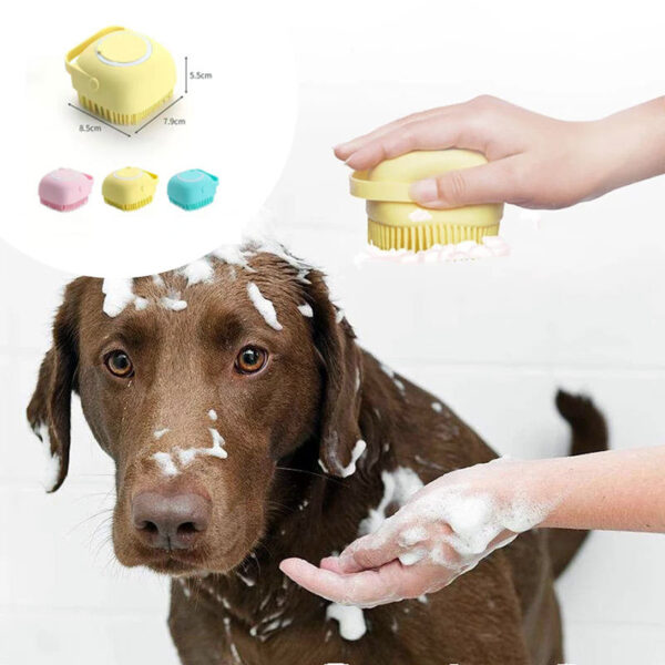 Silicone Pet Bath Brush - Image 7